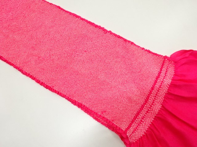 JAPANESE KIMONO / OBIAGE FOR FURISODE / SHIBORI